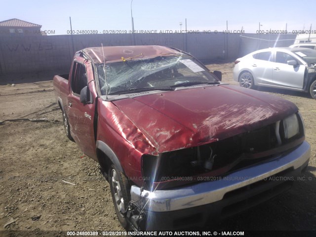 1N6DD26S5YC391048 - 2000 NISSAN FRONTIER KING CAB XE RED photo 6