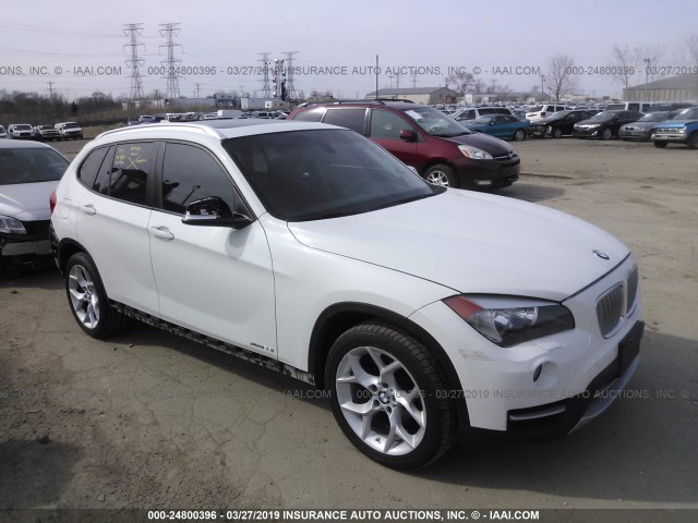 WBAVL1C53EVY14628 - 2014 BMW X1 XDRIVE28I WHITE photo 1