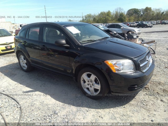 1B3HB48BX8D553707 - 2008 DODGE CALIBER SXT BLACK photo 1