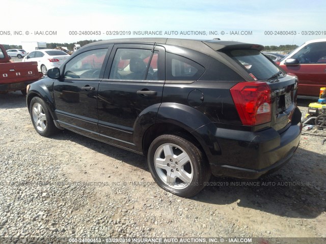 1B3HB48BX8D553707 - 2008 DODGE CALIBER SXT BLACK photo 3