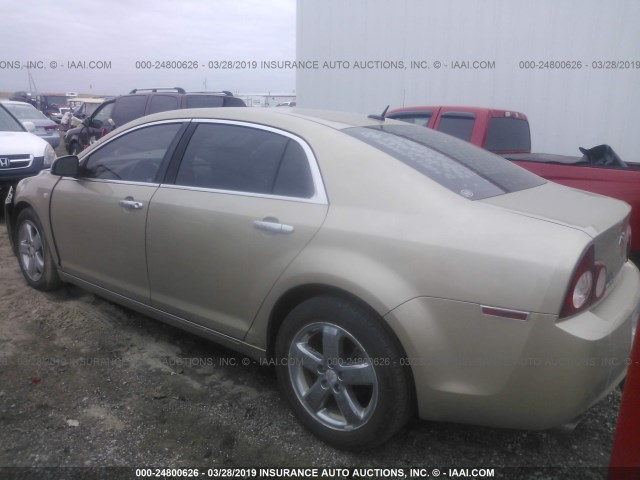 1G1ZK57748F278760 - 2008 CHEVROLET MALIBU LTZ GOLD photo 3