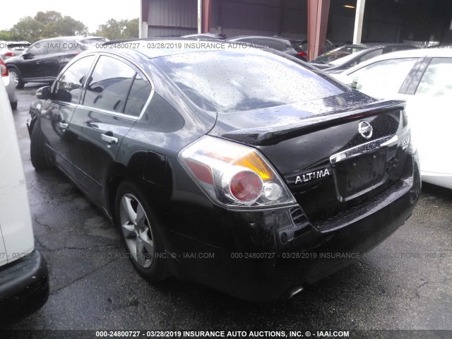 1N4BL21E48N432780 - 2008 NISSAN ALTIMA 3.5SE/3.5SL BLACK photo 3