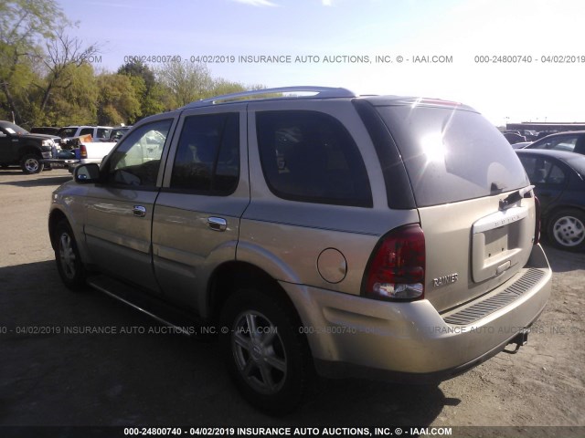 5GADT13S572223050 - 2007 BUICK RAINIER CXL BEIGE photo 3