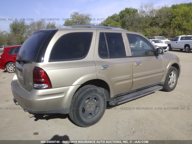 5GADT13S572223050 - 2007 BUICK RAINIER CXL BEIGE photo 4