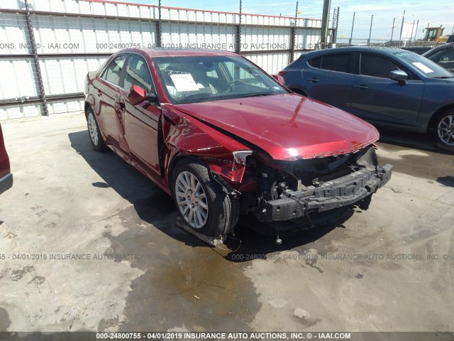 1G6DE5E54C0137695 - 2012 CADILLAC CTS LUXURY COLLECTION RED photo 1