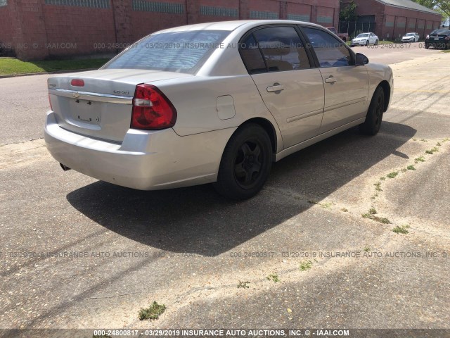 1G1ZT58NX8F116447 - 2008 CHEVROLET MALIBU LT/CLASSIC SILVER photo 4