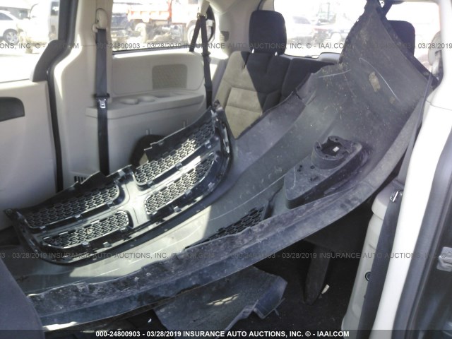 2C4RDGCG4FR648940 - 2015 DODGE GRAND CARAVAN SXT BLACK photo 8