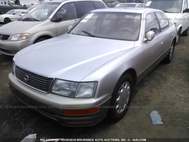 JT8BH22F7T0064067 - 1996 LEXUS LS 400 SILVER photo 2