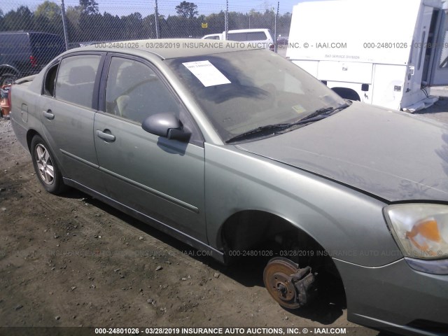 1G1ZT54835F190465 - 2005 CHEVROLET MALIBU LS GREEN photo 6