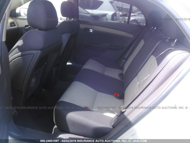 1G1ZH57B89F259777 - 2009 CHEVROLET MALIBU 1LT GOLD photo 8