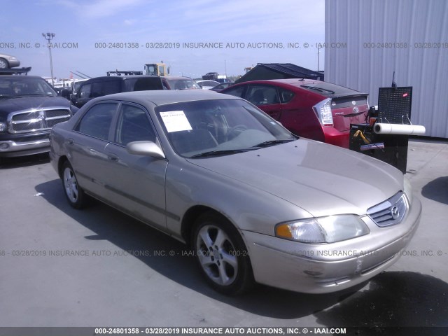 1YVGF22C2Y5152192 - 2000 MAZDA 626 ES/LX GOLD photo 1