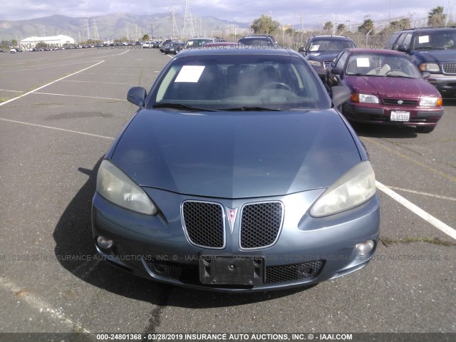 2G2WC55C661209777 - 2006 PONTIAC GRAND PRIX GXP BLUE photo 6