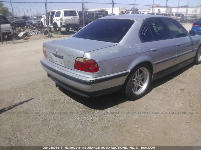 WBAGG8331XDN73066 - 1999 BMW 740 I AUTOMATIC SILVER photo 6