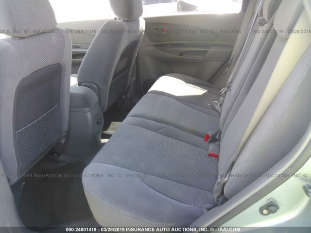 KM8JN12D37U615345 - 2007 HYUNDAI TUCSON SE/LIMITED ლურჯი ფოტო 8