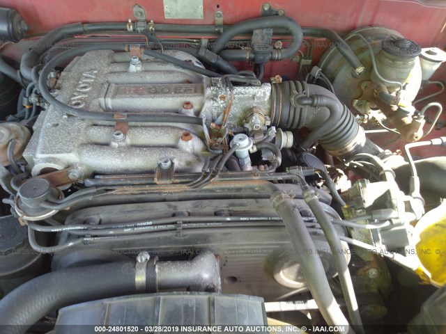 JT3VN66W7J0007913 - 1988 TOYOTA 4RUNNER VN66 SR5 RED photo 10