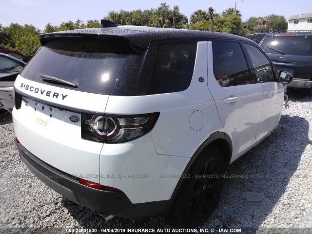 SALCR2RX5JH765876 - 2018 LAND ROVER DISCOVERY SPORT HSE WHITE photo 4