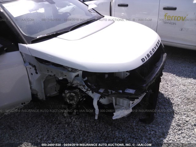 SALCR2RX5JH765876 - 2018 LAND ROVER DISCOVERY SPORT HSE WHITE photo 6