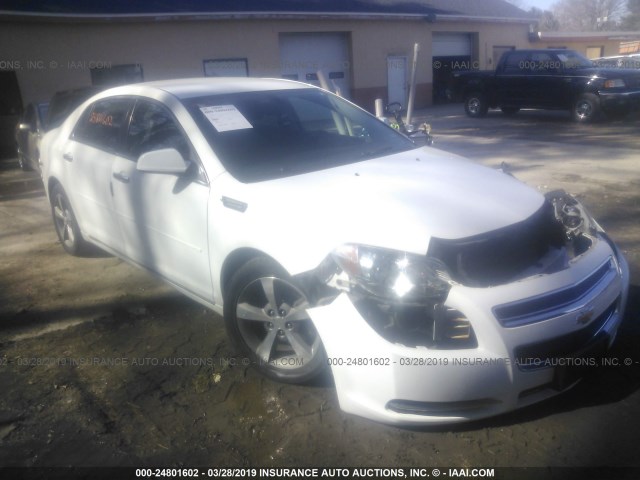 1G1ZD5E06CF361390 - 2012 CHEVROLET MALIBU 2LT WHITE photo 1