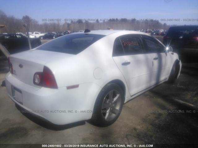 1G1ZD5E06CF361390 - 2012 CHEVROLET MALIBU 2LT WHITE photo 4