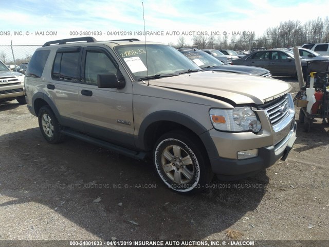 1FMEU73E96UB73958 - 2006 FORD EXPLORER XLT GOLD photo 1