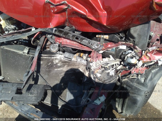 4T4BE46K09R120222 - 2009 TOYOTA CAMRY SE/LE/XLE RED photo 10