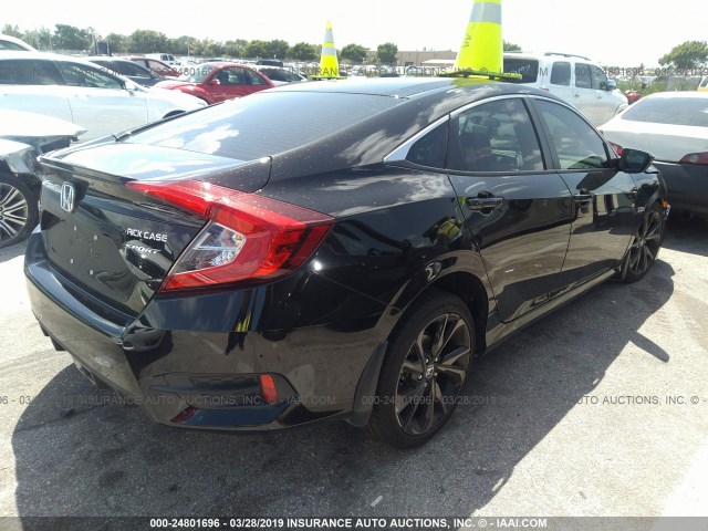 19XFC2F89KE002379 - 2019 HONDA CIVIC SPORT 黑色 照片 4
