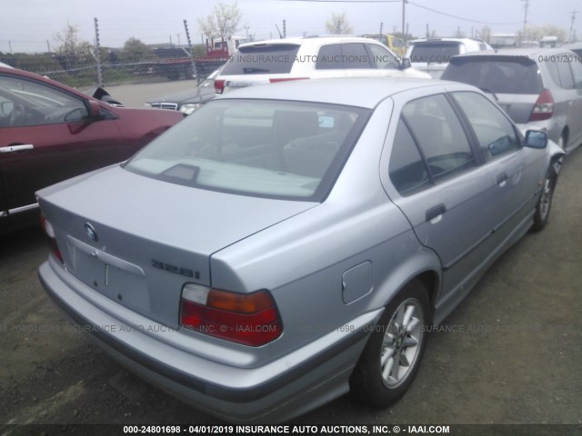 WBACD4323VAV51852 - 1997 BMW 328 I AUTOMATIC SILVER photo 4