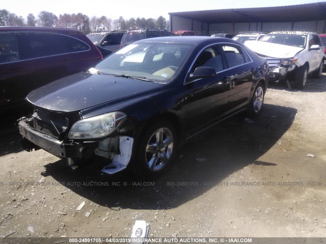 1G1ZH57B894256891 - 2009 CHEVROLET MALIBU 1LT 黑色 照片 2
