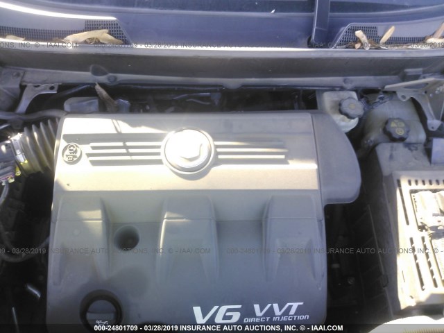 3GYFNBEY4BS572863 - 2011 CADILLAC SRX PERFORMANCE COLLECTION Бежевый фото 10