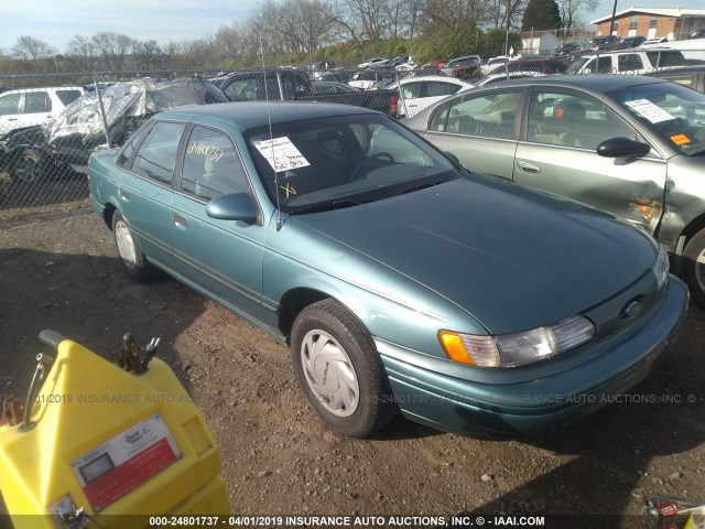 1FACP5245PG267406 - 1993 FORD TAURUS GL GREEN photo 1