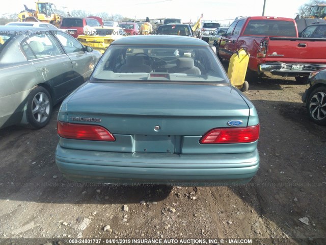 1FACP5245PG267406 - 1993 FORD TAURUS GL GREEN photo 6