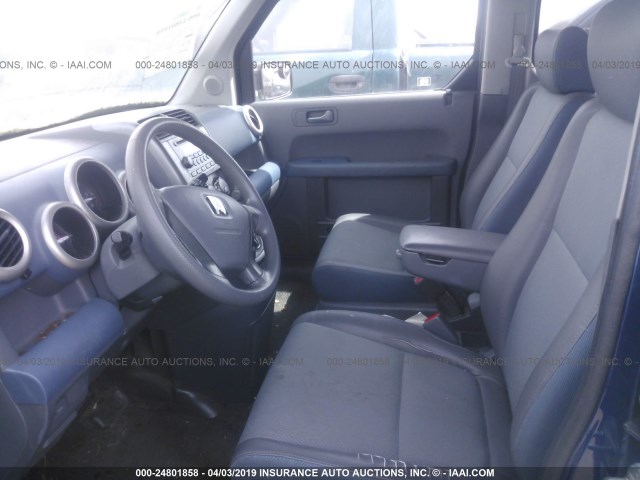 5J6YH28553L013184 - 2003 HONDA ELEMENT EX BLUE photo 5