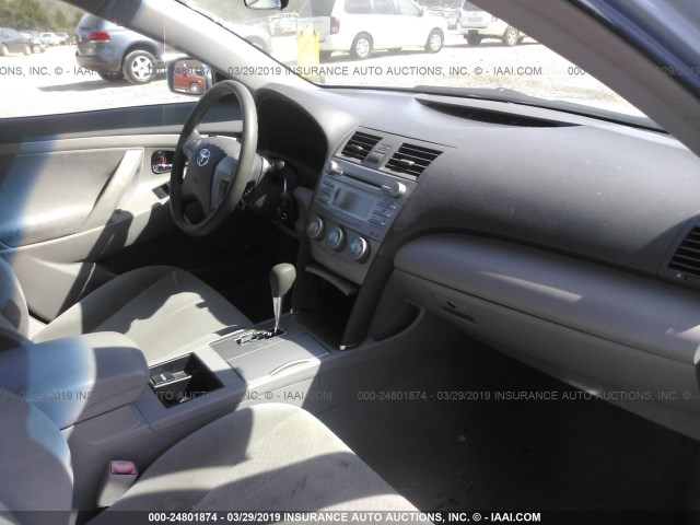 4T1BE46K19U816579 - 2009 TOYOTA CAMRY SE/LE/XLE 蓝色 照片 5