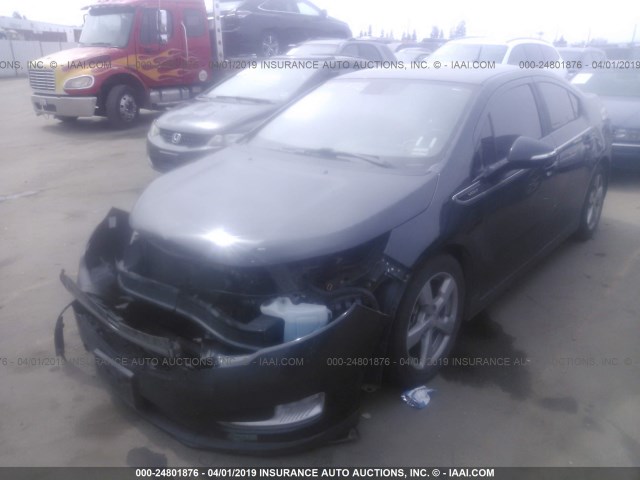 1G1RE6E40EU149850 - 2014 CHEVROLET VOLT GRAY photo 2