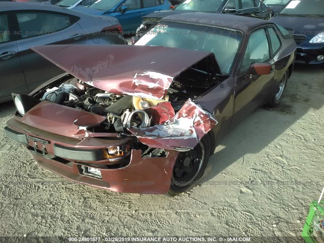 WP0AA0946EN458336 - 1984 PORSCHE 944 RED photo 2