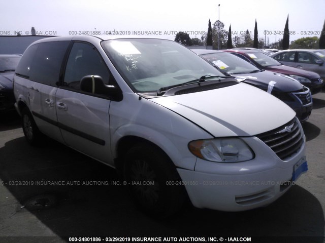 1C4GP45R65B154958 - 2005 CHRYSLER TOWN & COUNTRY  WHITE photo 1