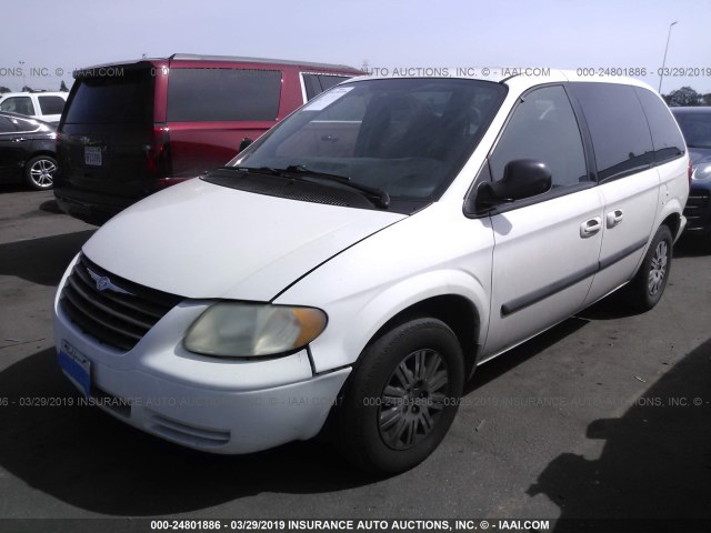 1C4GP45R65B154958 - 2005 CHRYSLER TOWN & COUNTRY  WHITE photo 2