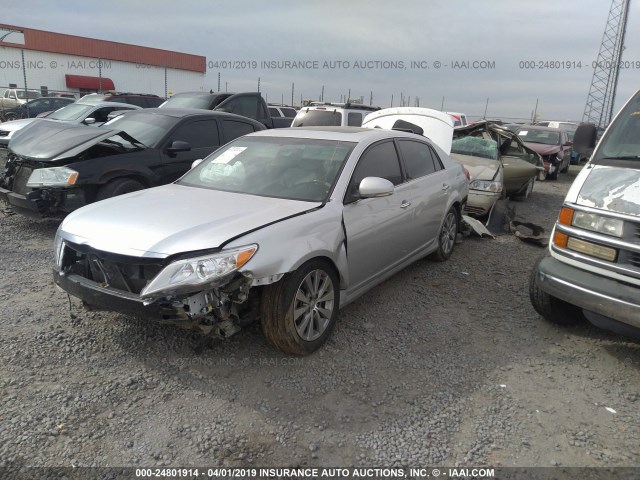 4T1BK3DB1CU454931 - 2012 TOYOTA AVALON LIMITED SILVER photo 2