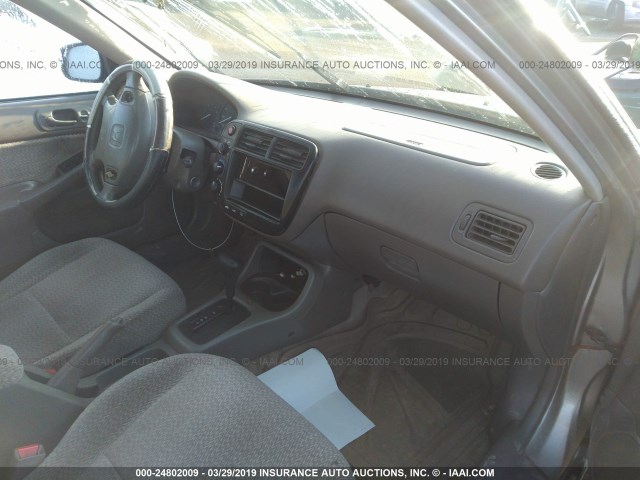 2HGEJ6672YH516282 - 2000 HONDA CIVIC LX Pewter photo 5