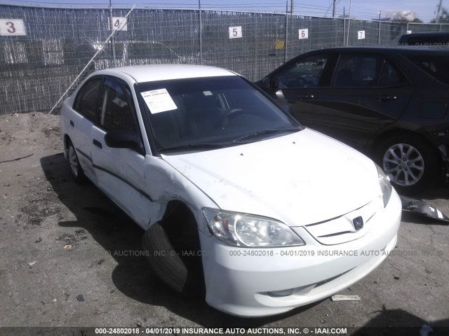 1HGES16314L007133 - 2004 HONDA CIVIC DX VP Ağ foto 1