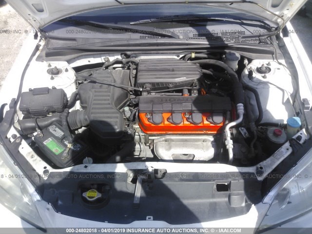 1HGES16314L007133 - 2004 HONDA CIVIC DX VP Ağ foto 10