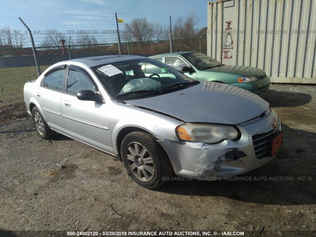 1C3EL66R45N504569 - 2005 CHRYSLER SEBRING LIMITED SILVER photo 1