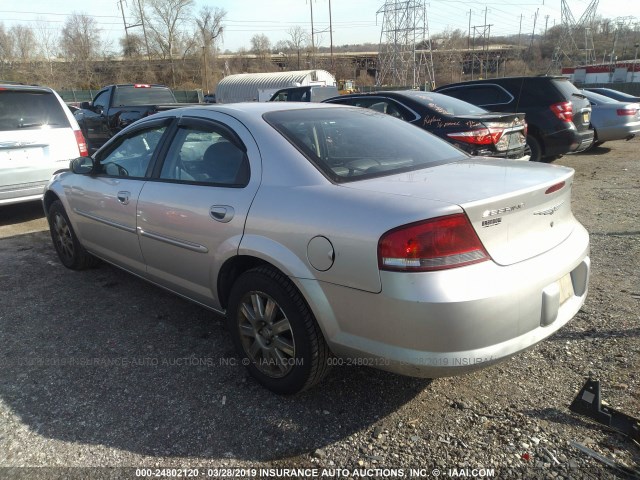 1C3EL66R45N504569 - 2005 CHRYSLER SEBRING LIMITED SILVER photo 3