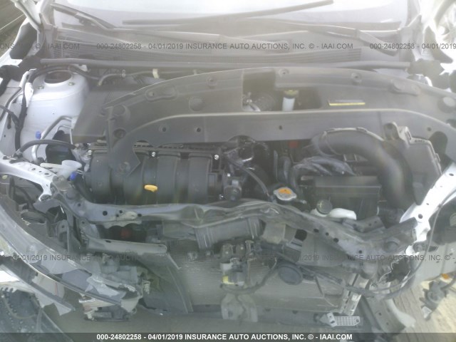 3N1AB7AP6HY298349 - 2017 NISSAN SENTRA S/SV/SR/SL 白色 照片 10