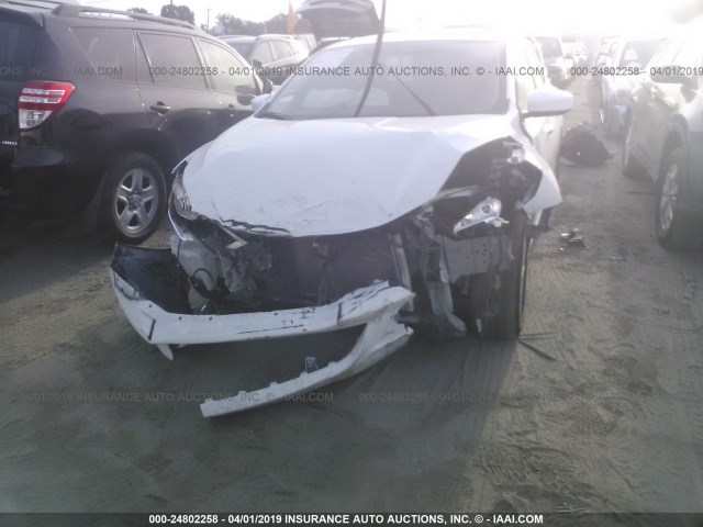 3N1AB7AP6HY298349 - 2017 NISSAN SENTRA S/SV/SR/SL 白色 照片 6