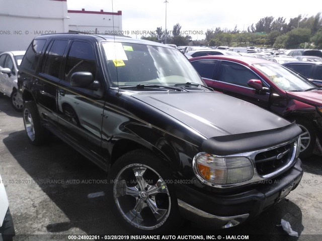 1FMZU63E91ZA23663 - 2001 FORD EXPLORER XLT BLACK photo 1