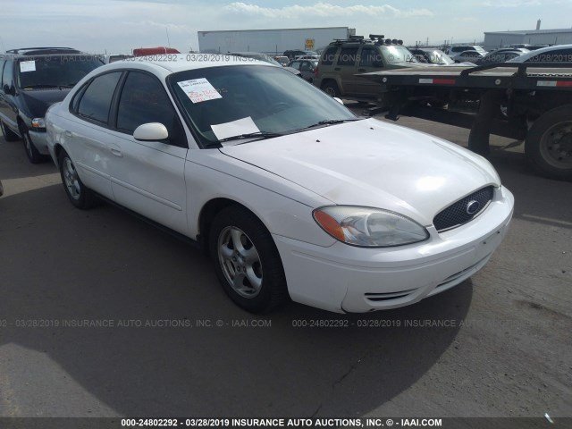 1FAFP55U64G137798 - 2004 FORD TAURUS SES WHITE photo 1