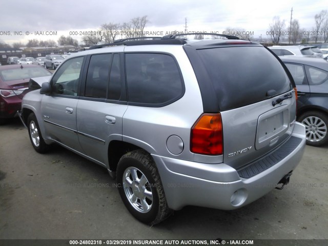 1GKDT13S462174926 - 2006 GMC ENVOY SILVER photo 3