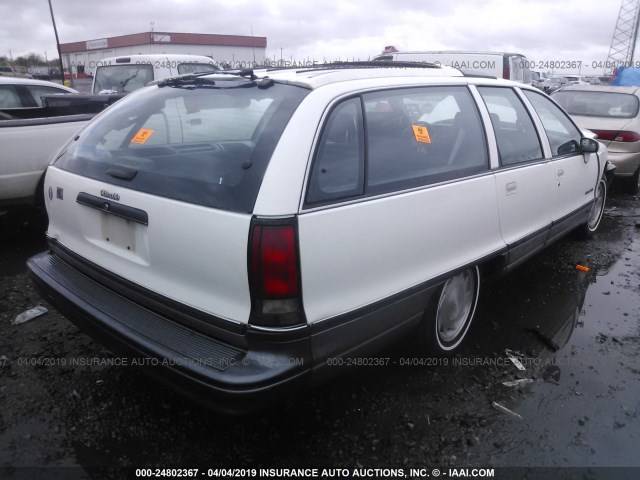 1G3BP8372NW303877 - 1992 OLDSMOBILE CUSTOM CRUISER  WHITE photo 4