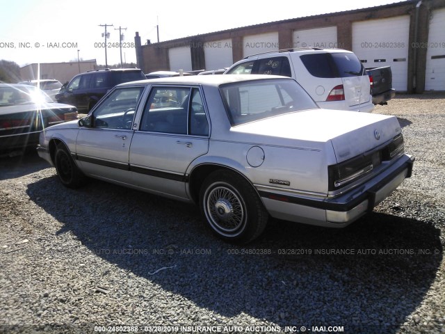 1G4HR54C1LH485115 - 1990 BUICK LESABRE LIMITED SILVER photo 3